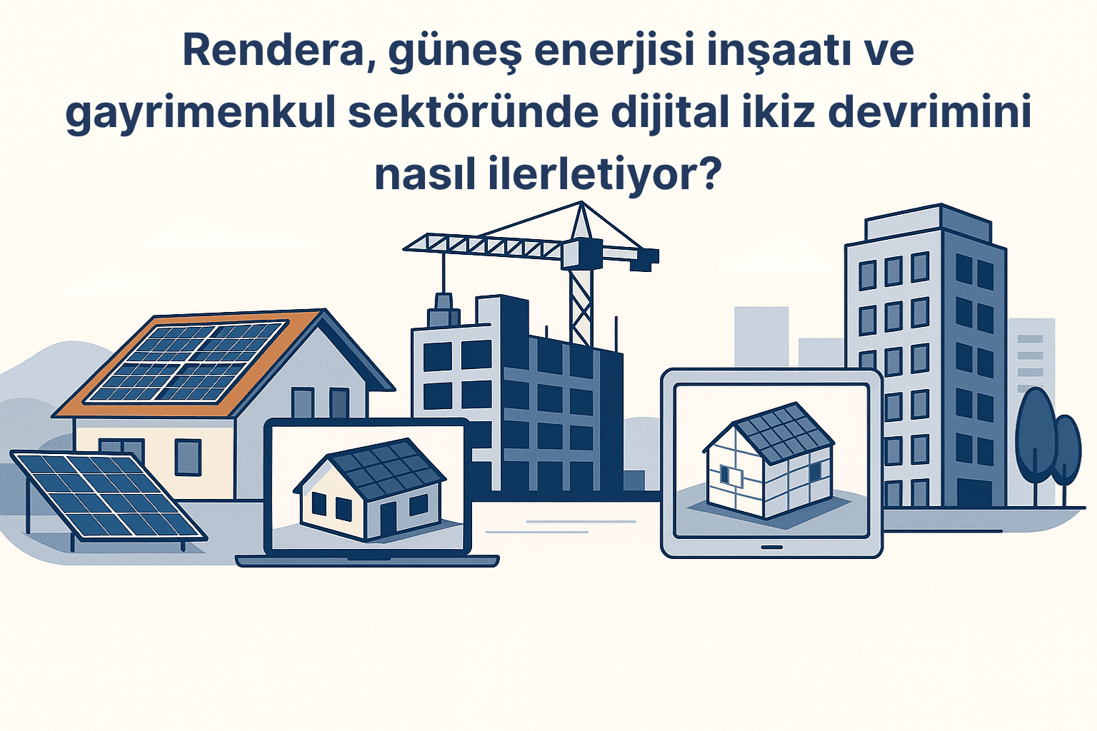 Rendera: Dijital İkiz Devrimini Solar, İnşaat ve Gayrimenkul Sektörlerinde Güçlendiriyor - Render-a