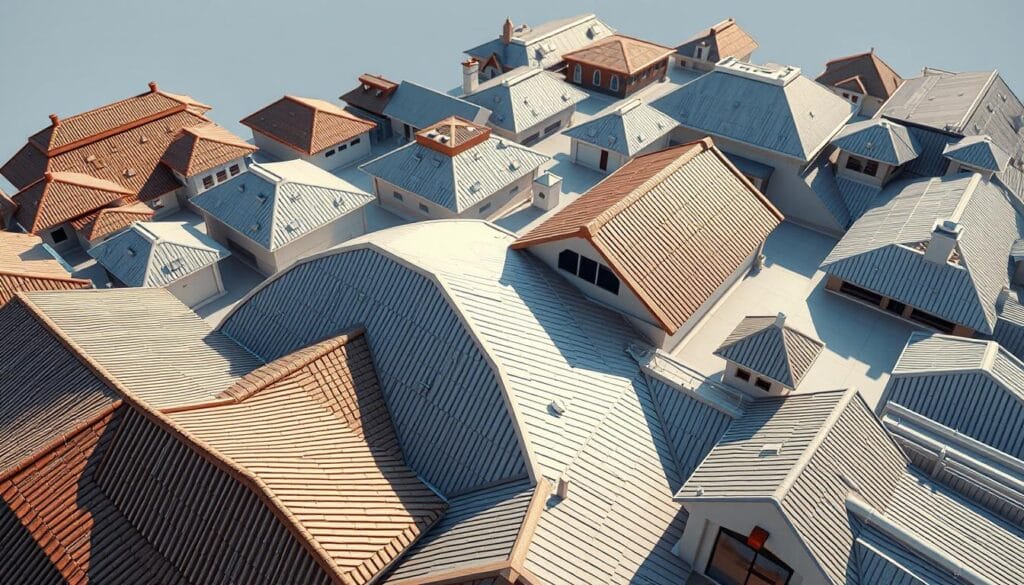 3D modeling of roof structures