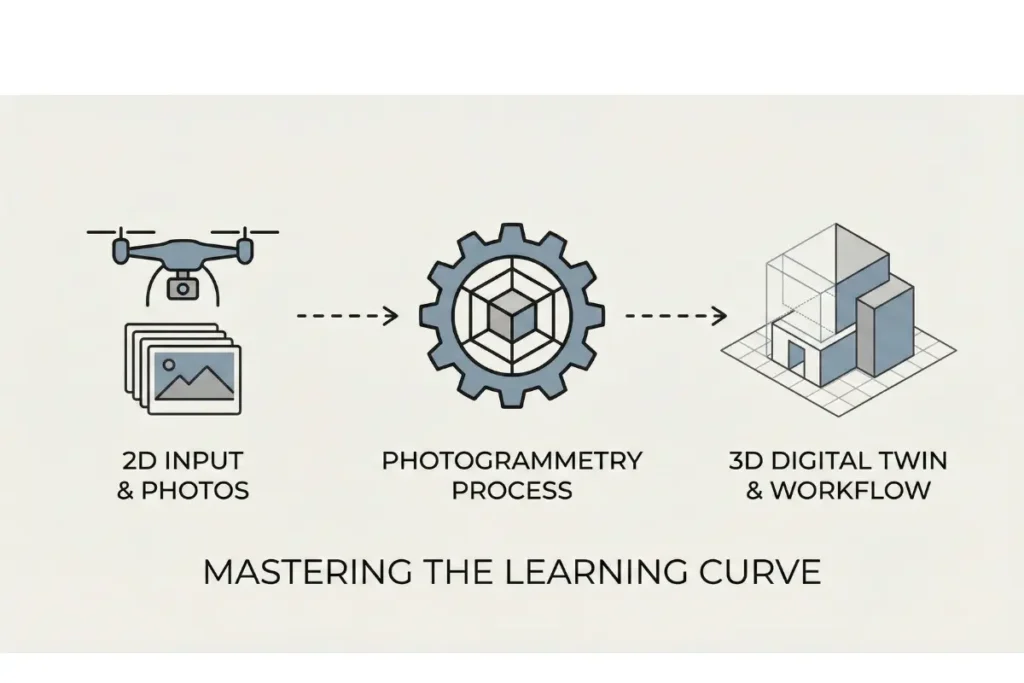 Mastering the 3D Modeling Learning Curve: Why Photogrammetry is the Future of the 3D Workflow for Digital Twins - Render-a