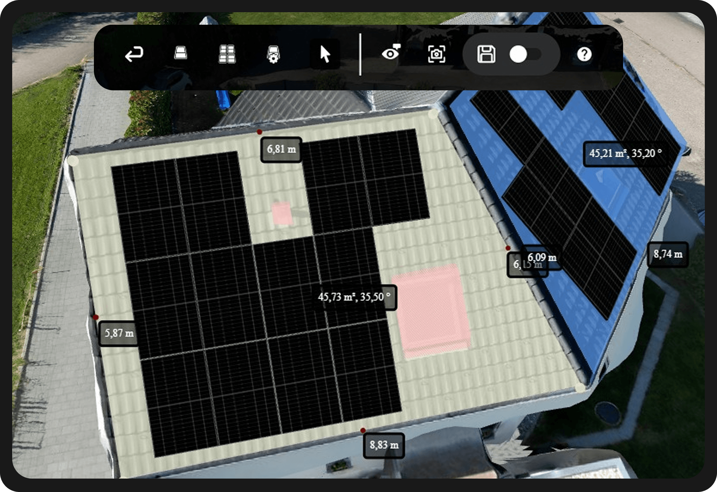 drone roof measurement