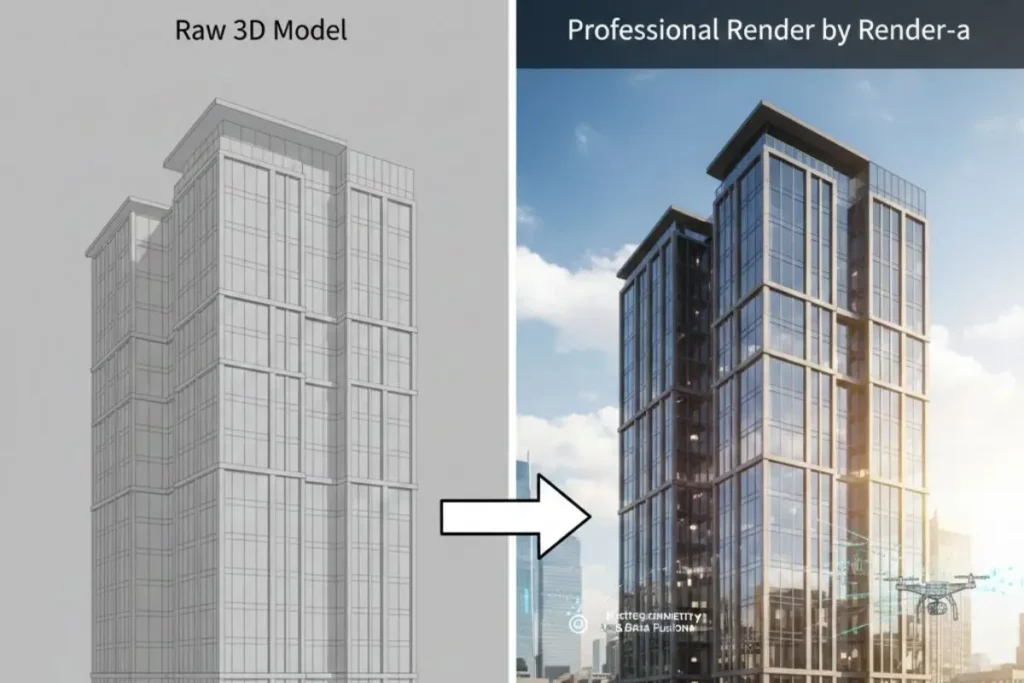 Why Your 3D Models Don’t Look Real: The Hidden Power of Professional Rendering - Render-a