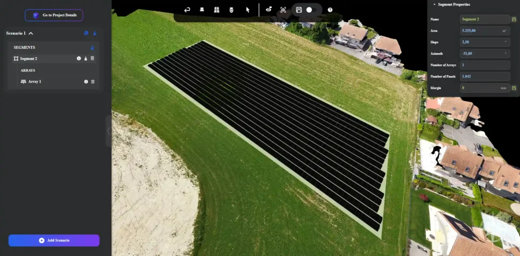 Drone roof measurement