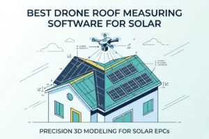 Drone roof measuring software