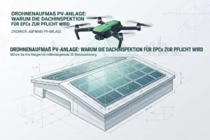 Drohnenaufmaß PV Anlage